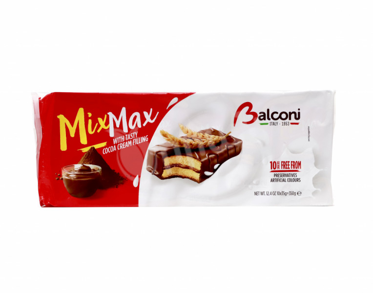 Пирожное с какао кремом Микс-Макс Balconi
