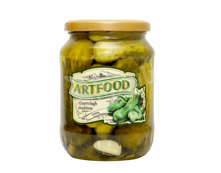 Pickled cucumbers with celery Artfoоd