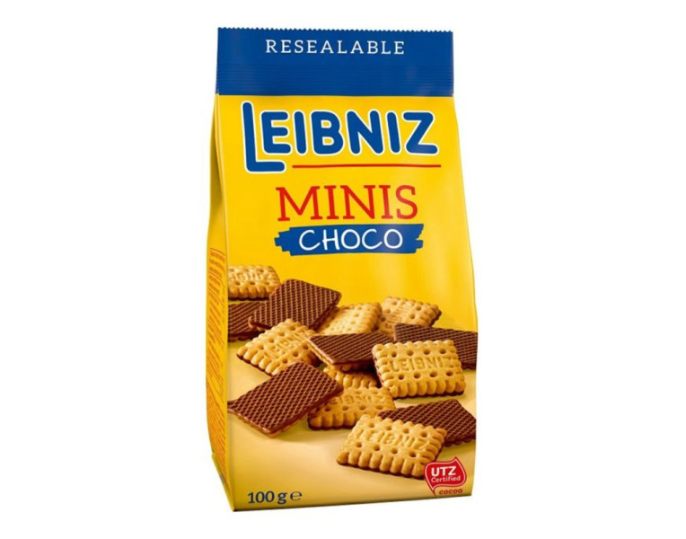 Печенье шоколадное Leibniz Minis