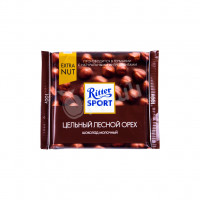 Milk chocolate bar with whole hazelnut Ritter Sport