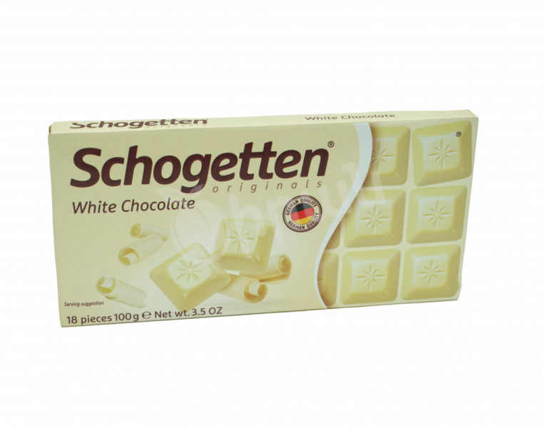 White chocolate Schogetten