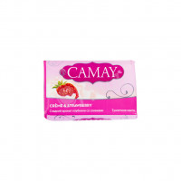 Soap cream and strawberry Camay