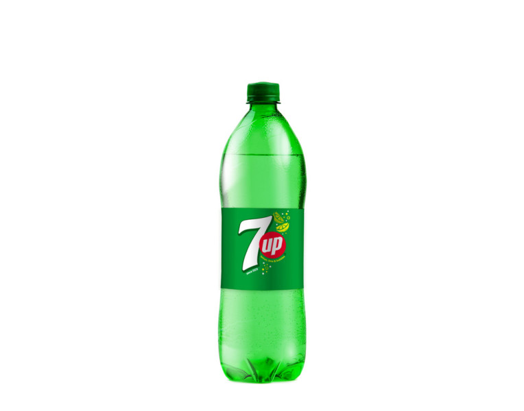 Carbonated drink with lemon and lime 7-up