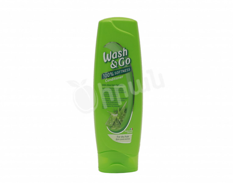 Conditioner with aloe vera extract for dry hair Wash and Go | Tsiran  Supermarket