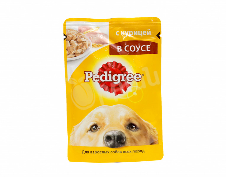 Dog Food with Chicken in Sauce Pedigree