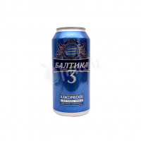 Пиво Светлое Классическое Балтика 3