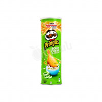 Chips with sour cream and onion Pringles