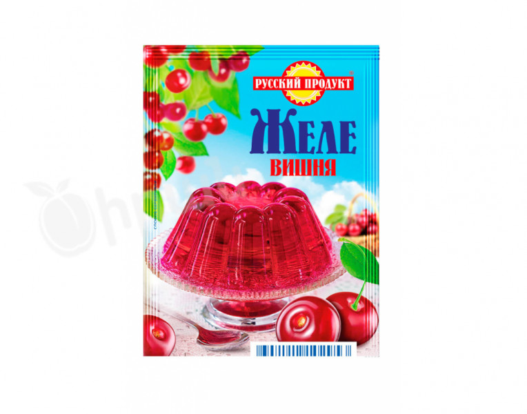 Cherry flavored jelly Русский Продукт