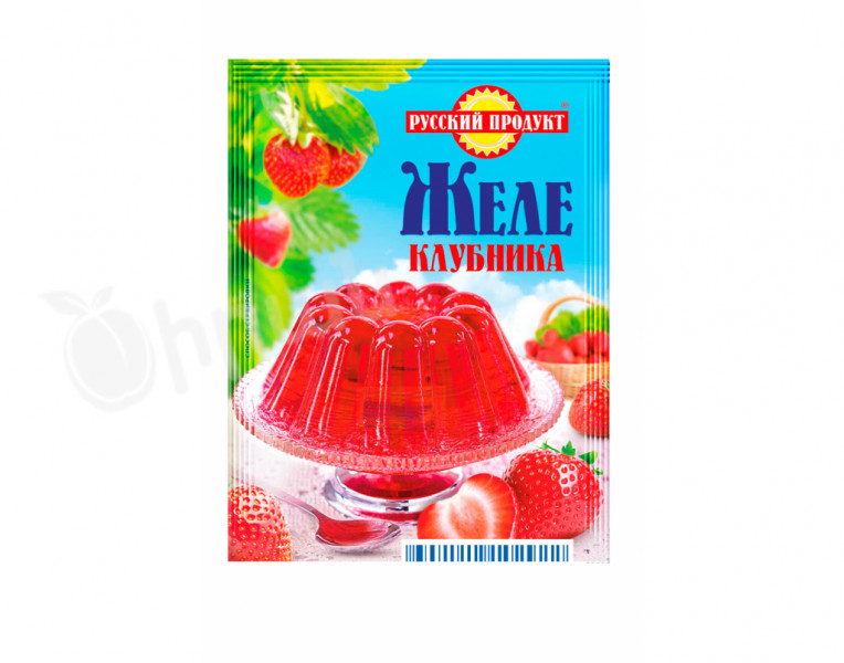 Jelly strawberry Русский Продукт