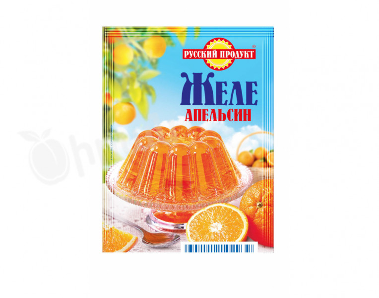 Orange flavored jelly Русский Продукт