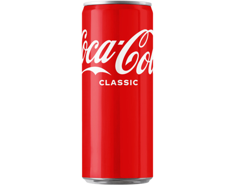 Refreshing carbonated drink Coca-Cola