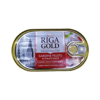 Սարդինայի ֆիլե տոմատի սոուսով Riga Gold