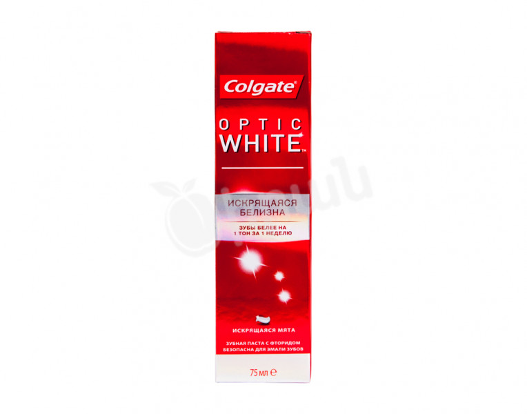 Toothpaste optic white Colgate