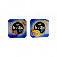 Yogurt Product with Raspberry and Bilberry/Mango and Apricot Fruttis
