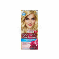 Hair cream-color platinum ultrablond 111 Color Sensation Garnier