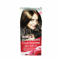 Крем-Краска для Волос Роскошный Темно-Русый 6.0 Color Sensation Garnier