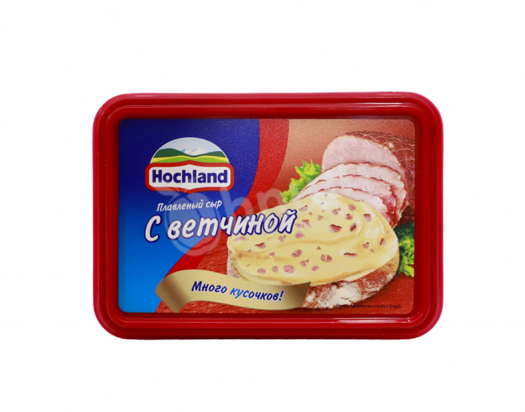 Processed cheese with ham Hochland