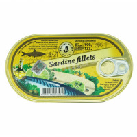 Sardine fillets in oil Brivais Vilnis