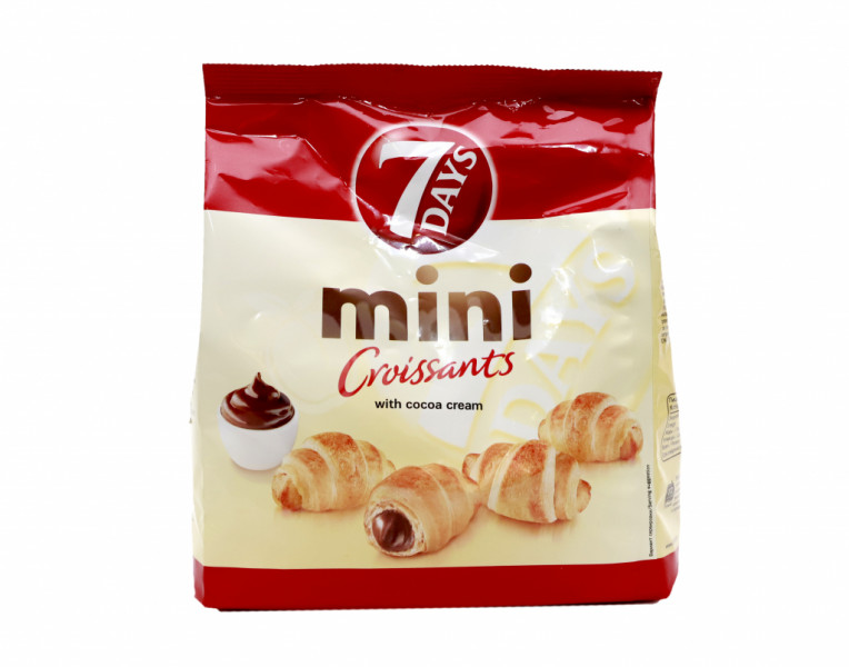 Mini croissants with cocoa cream 7 Days