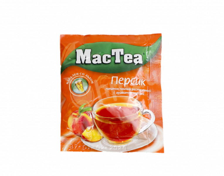Լուծվող թեյ դեղձի համով Mac Tea
