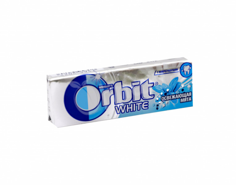 Chewing gum refreshing mint White Orbit