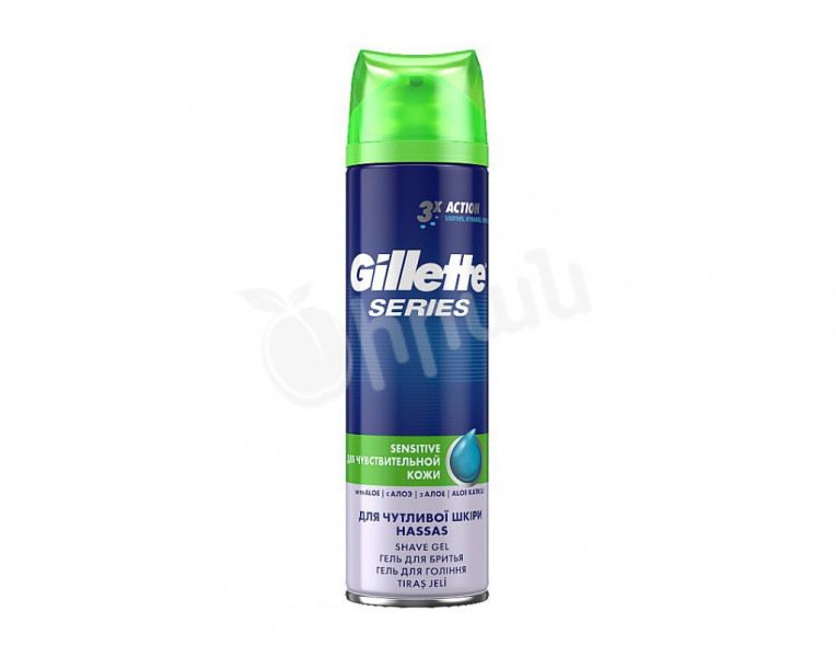 Shave gel 3X action Series Gillette