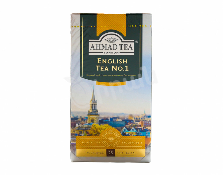 Black tea English №1 Ahmad Tea
