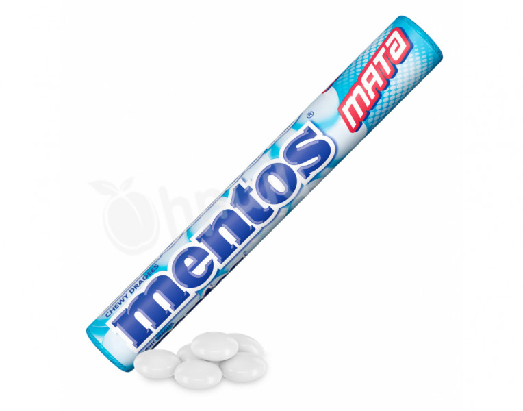 Chewing gum with mint flavor You Mentos