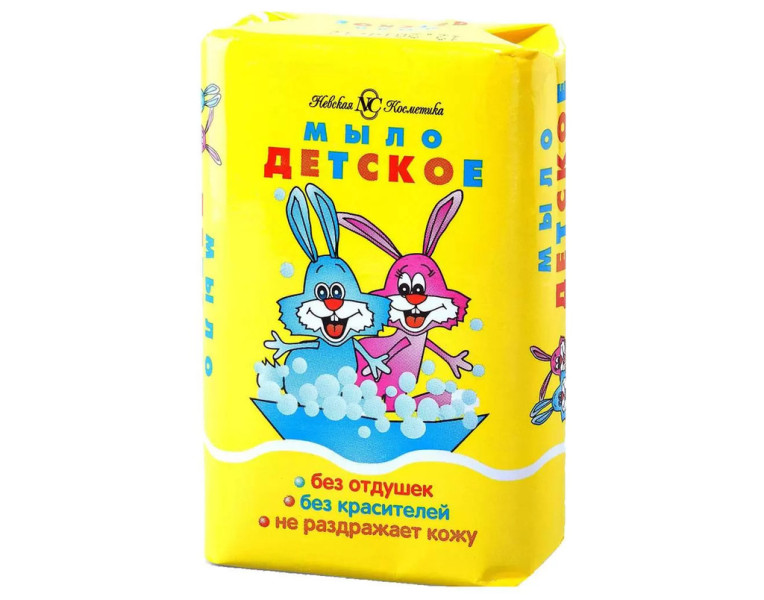 Baby soap fragrance-free Невская Косметика