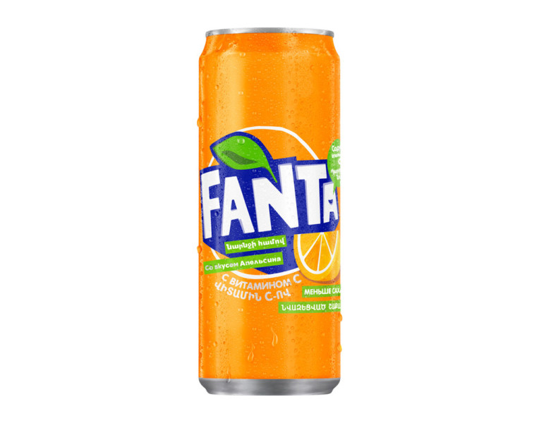 Carbonated drink orange Fanta