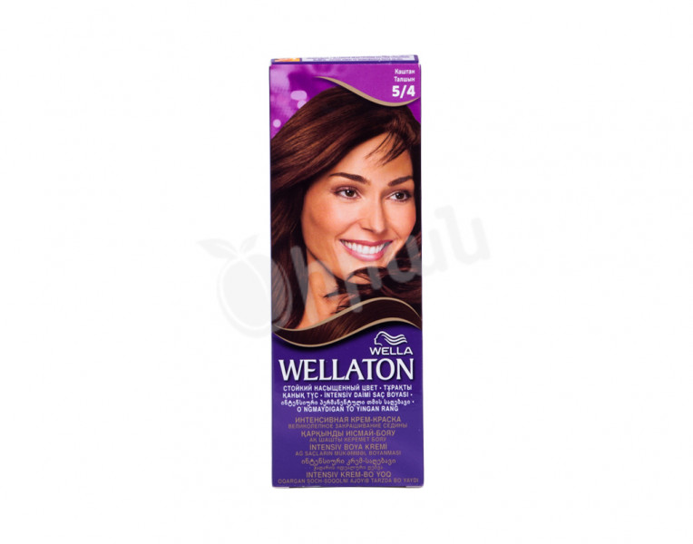 Hair cream-color chestnut 5/4 Wellaton