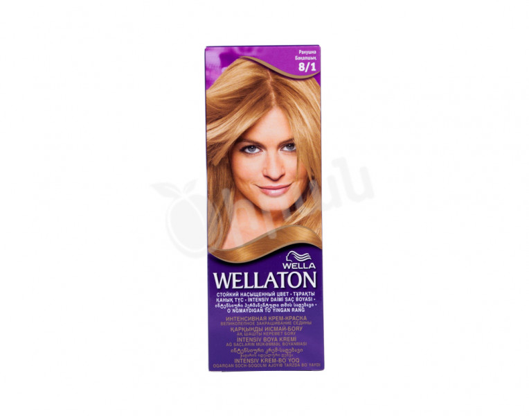 Hair cream-color seashell 8/1 Wellaton