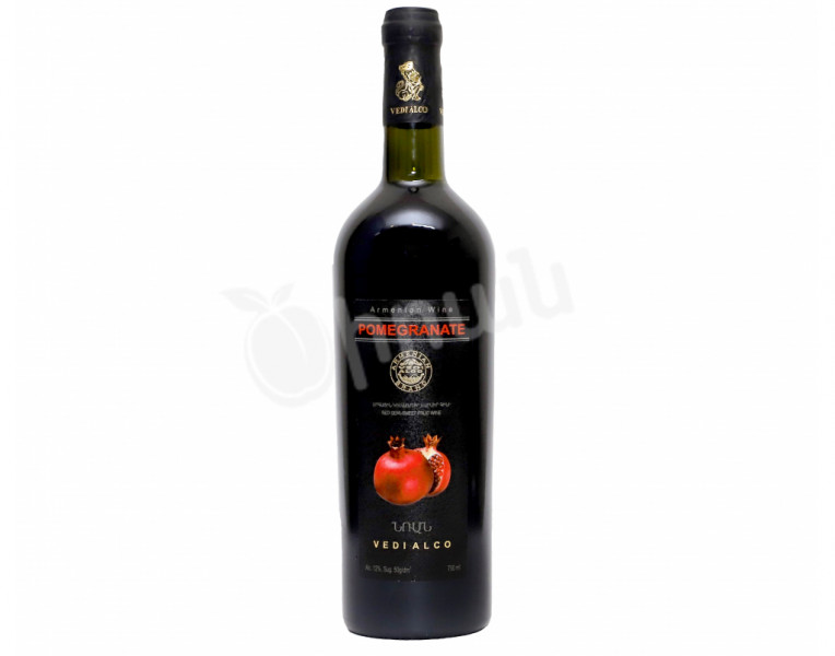 Semi-Sweet Red Pomegranate Wine Vedi Alco