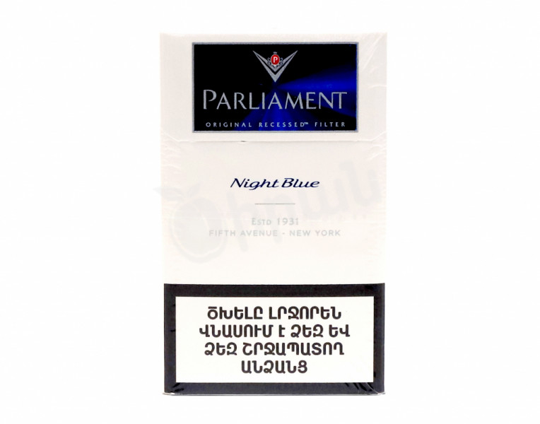 Ծխախոտ նայթ բլյու Parliament