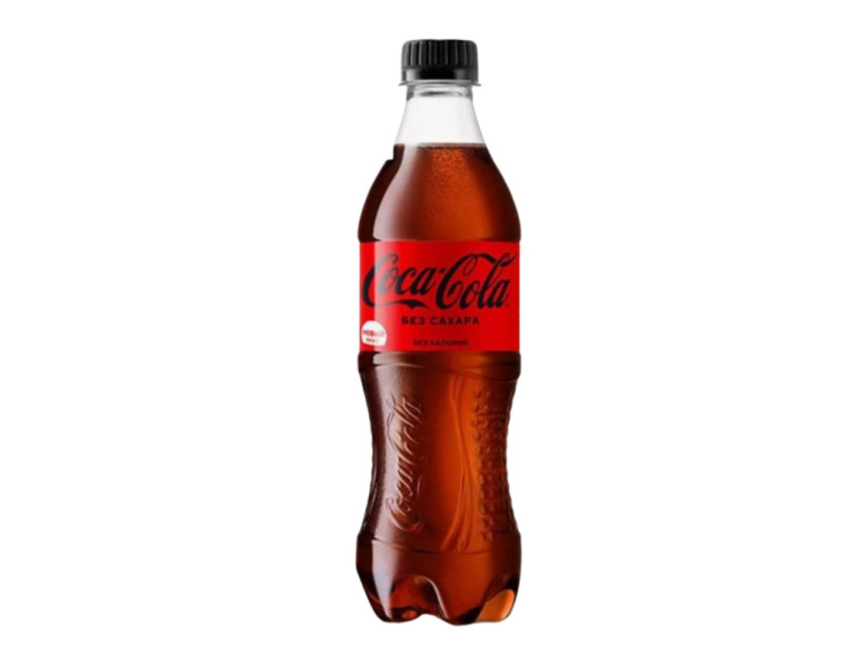 Refreshing carbonated drink Coca-Cola Zero