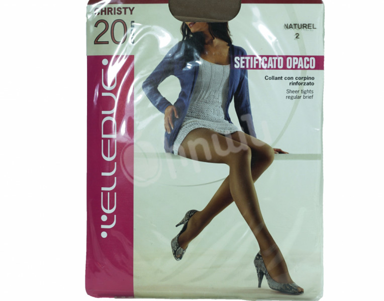 Tights Setificato Opaco Lelledue Christy 20