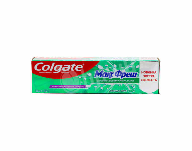 Toothpaste max fresh clean mint  with crystals Colgate