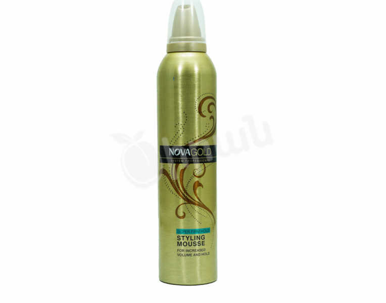 Hair mousse super fixation Nova Gold