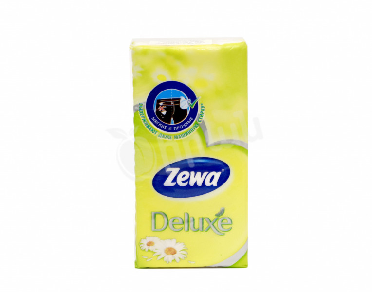 Pocket napkins chamomile deluxe Zewa