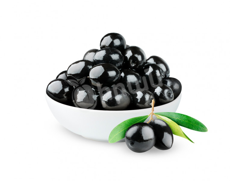 Оливки черные  с косточкой Cordoliva