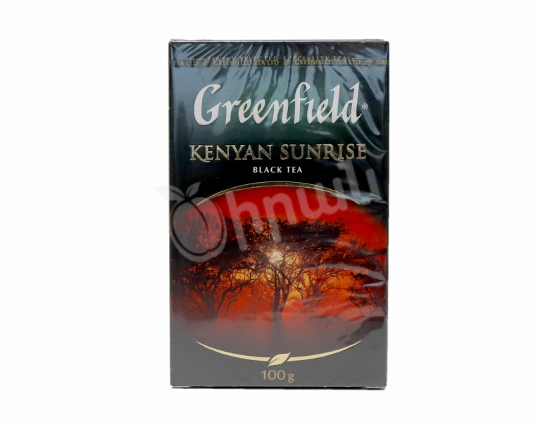 Черный чай кениан санрайз Greenfield
