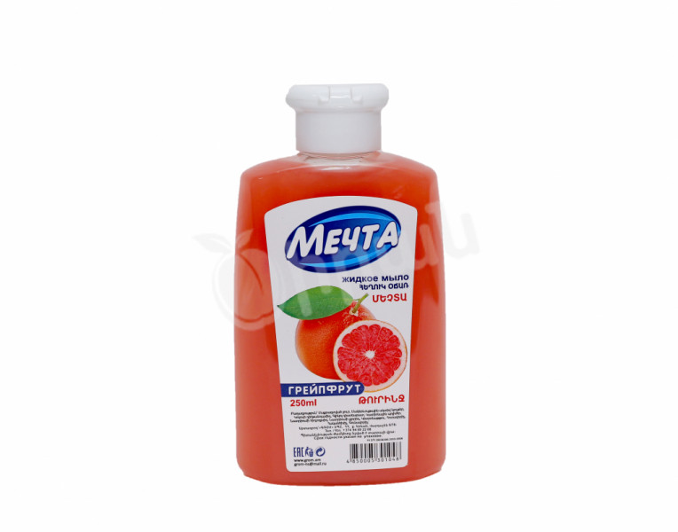 Liquid soap grapefruit Mechta