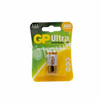 Battery alkaline ultra AAA GP