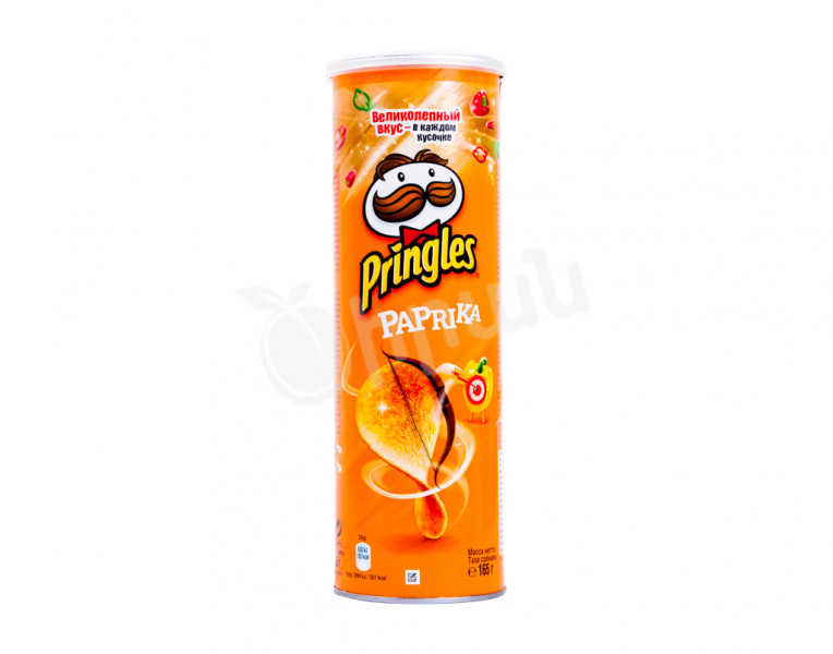 Чипсы со вкусом паприки Pringles