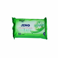 Wet Wipes Antibacterial with Mint Flavor Jino Heartex