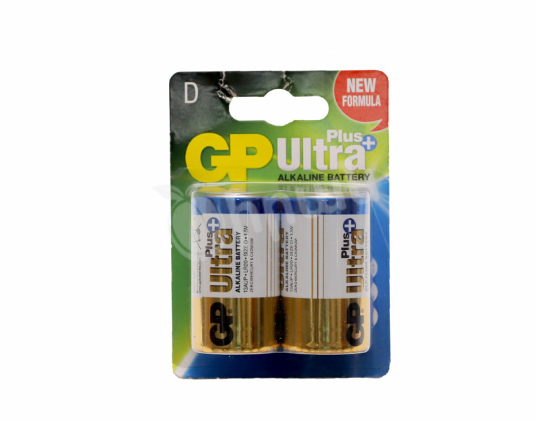 Battery alkaline ultra plus D GP
