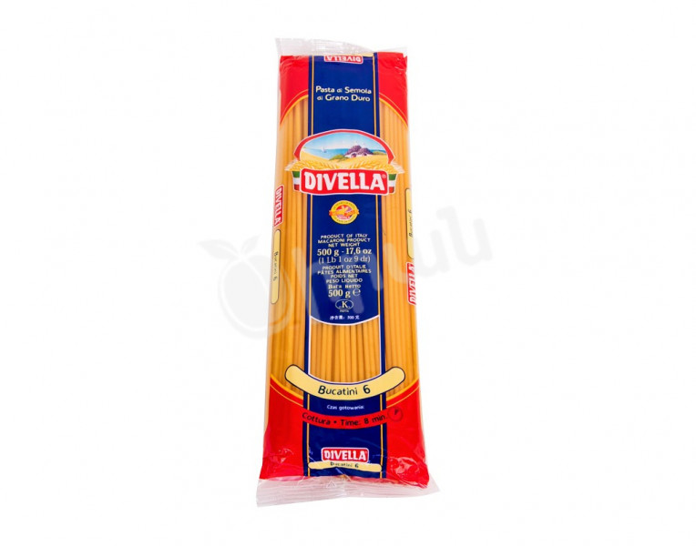 Spaghetti Bucatini №6 Divella