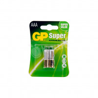 Battery alkaline super AAA GP