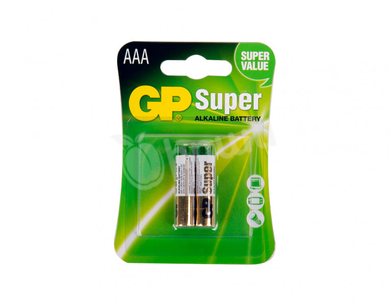 Щелочные батарейки супер ААА GP