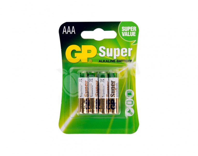 Щелочная батарейка супер AAA GP